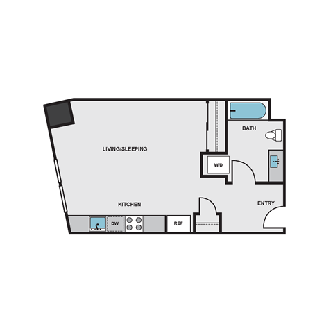 S3E Floor Plan at Eleanor H16 Apartments